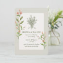 Search for line drawing wedding invitations Sage green