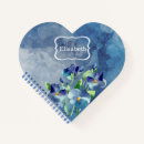 Search for heart shape notebooks Blue