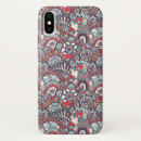 Search for floral paisley iphone cases Blue