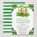 Search for elegant st patricks day invitations Clovers