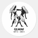 Search for gemini zodiac sign stickers Astrological