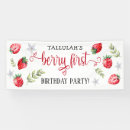 Search for red birthday party banners Berry first