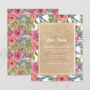 Search for floral open house invitations Botanical