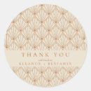Search for art deco thank you stickers Vintage