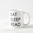 Search for eat sleep read mugs Typography