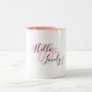 Search for hello lovely mugs Pink