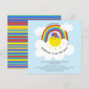 Search for cloud square invitations Rainbow