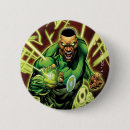 Search for lantern round badges Justice league
