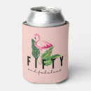 Search for pink flamingo can coolers Tropical