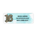 Search for sweet 16 return address labels Modern