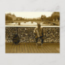 Search for love locks postcards Bridge