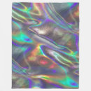 Search for holographic blankets Glitter