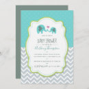 Search for blue green chevron baby shower invitations Cute
