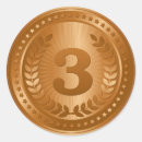 Search for 3rd place stickers Medal