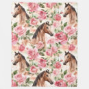 Search for childrens horse blankets Pink
