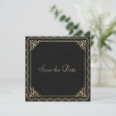 Search for gold border save the dates Chic
