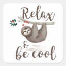 Search for relaxed stickers Sloth