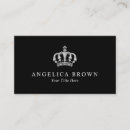 Search for king queen business cards Royal
