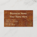 Search for rodeo cowboy business cards Rustic