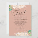 Search for watercolor sweet 16 invitations Flowers