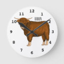 Search for highland cow clocks Cattle