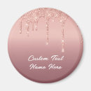 Search for rose wedding magnets Glitter