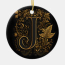 Search for initial j christmas tree decorations Elegant