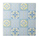 Search for yellow geometric pattern tiles Boho