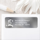 Search for silver foil return address labels Simple