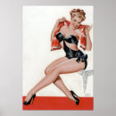 Search for glamour model posters Vintage