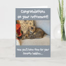 Search for retirement cat cards Funny