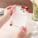 Search for poinsettia invitations Festive