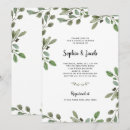 Search for greenery couples shower invitations Simple