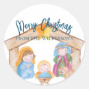 Search for mary and joseph stickers Watercolor