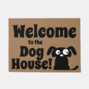Search for dog house doormats Funny
