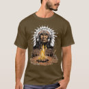 Search for indian headdress tshirts Native