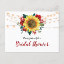 Search for sunflower bridal shower invitations String lights