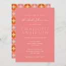 Search for salmon orange invitations Stylish
