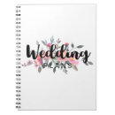 Search for wedding planner notebooks Bride
