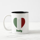 Search for italian flag mugs Italiano