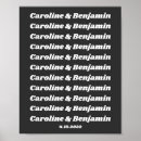 Search for couples name posters Simple