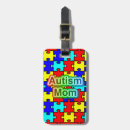 Search for autism luggage tags Mum