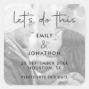 Search for tag save the dates Black and white