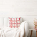 Search for red and white check cushions Scottish