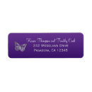 Search for purple silver return address labels Trendy