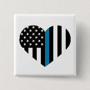 Search for heart shape badges Patriotic
