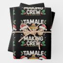 Search for mexican wrapping paper Santa