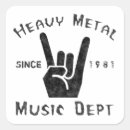 Search for metal music stickers Guitar