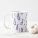 Search for lavender flower mugs Watercolor