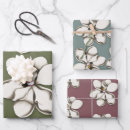 Search for magnolia wrapping paper White flowers
